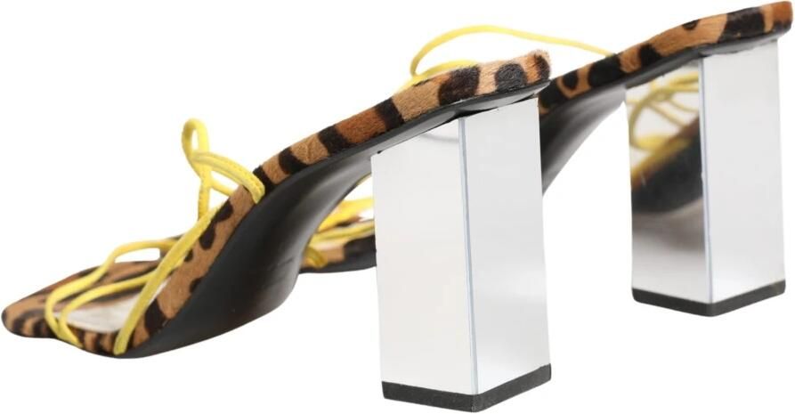 Dolce & Gabbana Sandalen met blokhak - Foto 5