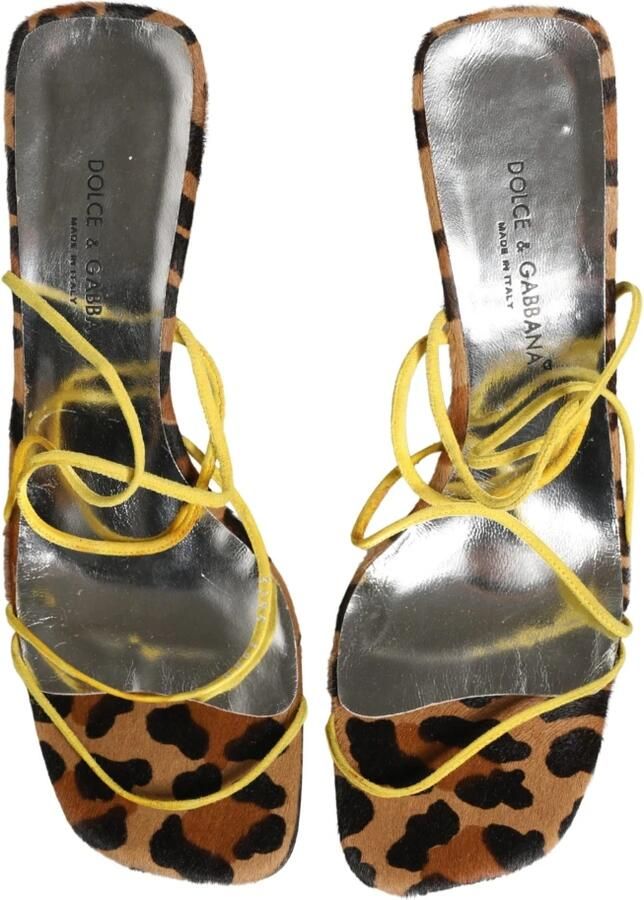Dolce & Gabbana Sandalen met blokhak - Foto 2