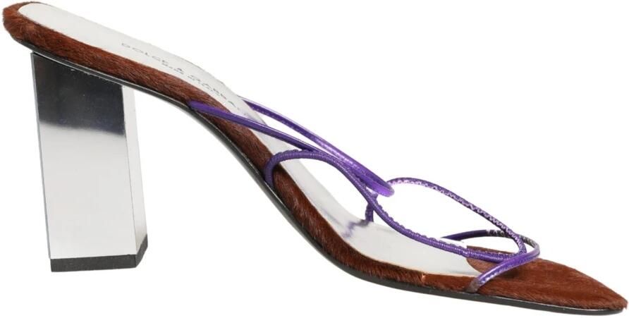 Dolce & Gabbana Sandalen met blokhak om in te stappen