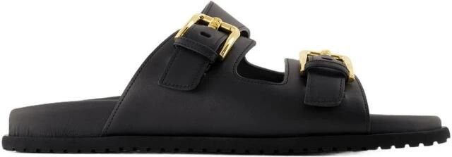 Dolce & Gabbana Sandalen met gesp van leer