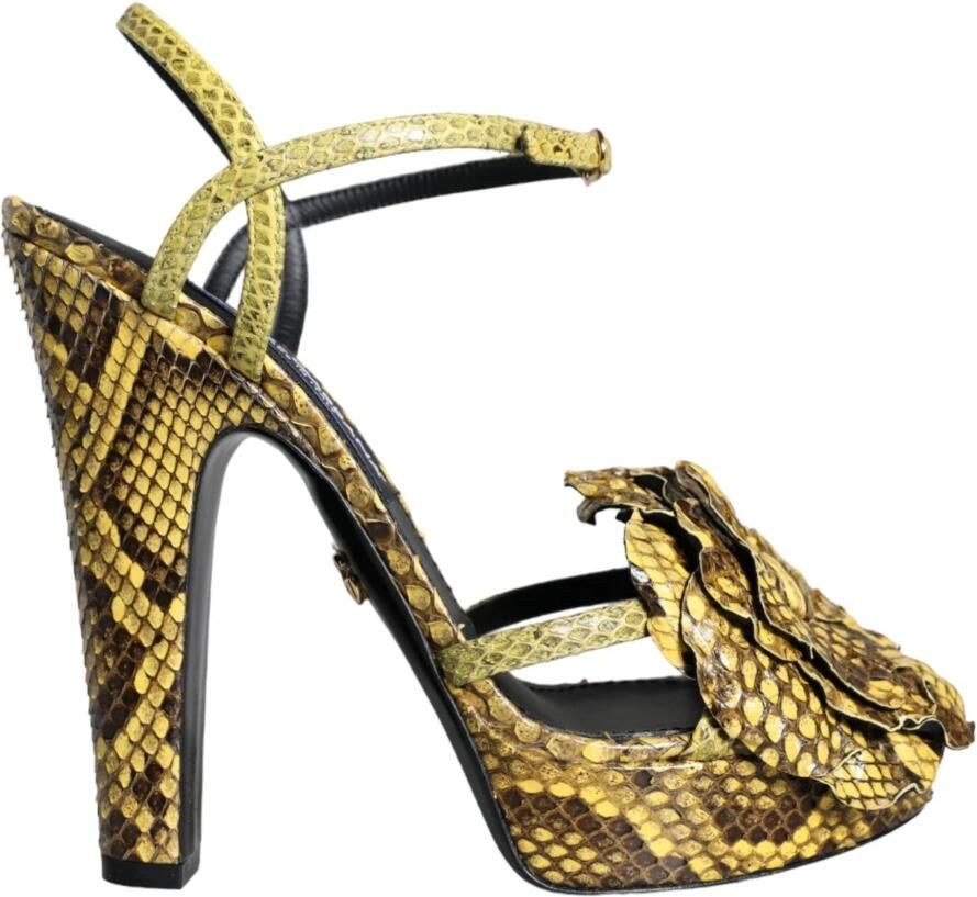 Dolce & Gabbana Sandalen met hakken en enkelbandje