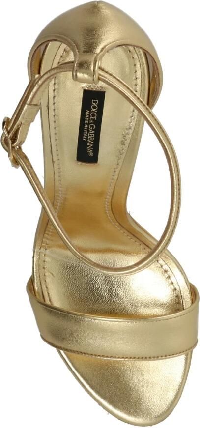 Dolce & Gabbana Sandalen met onderscheidende hiel Geel Dames - Foto 2