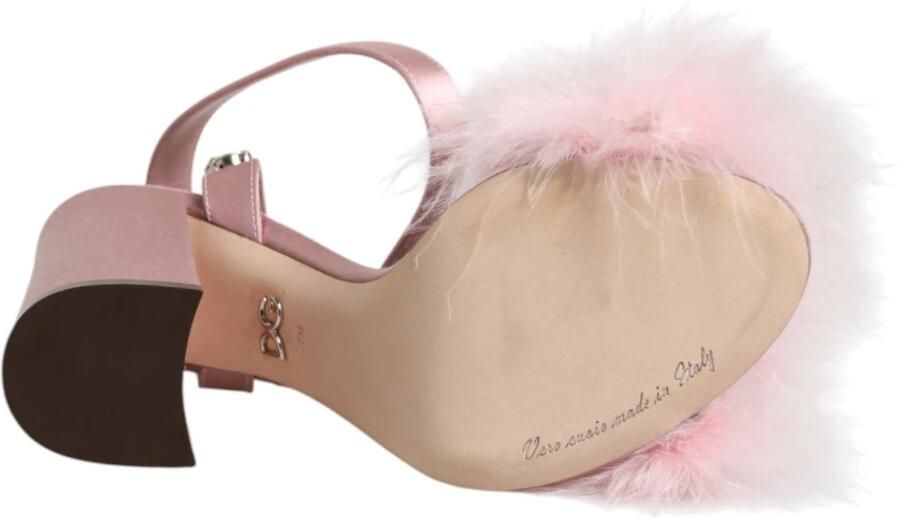 Dolce & Gabbana Sandalen met pailletten en enkelbandje - Foto 2