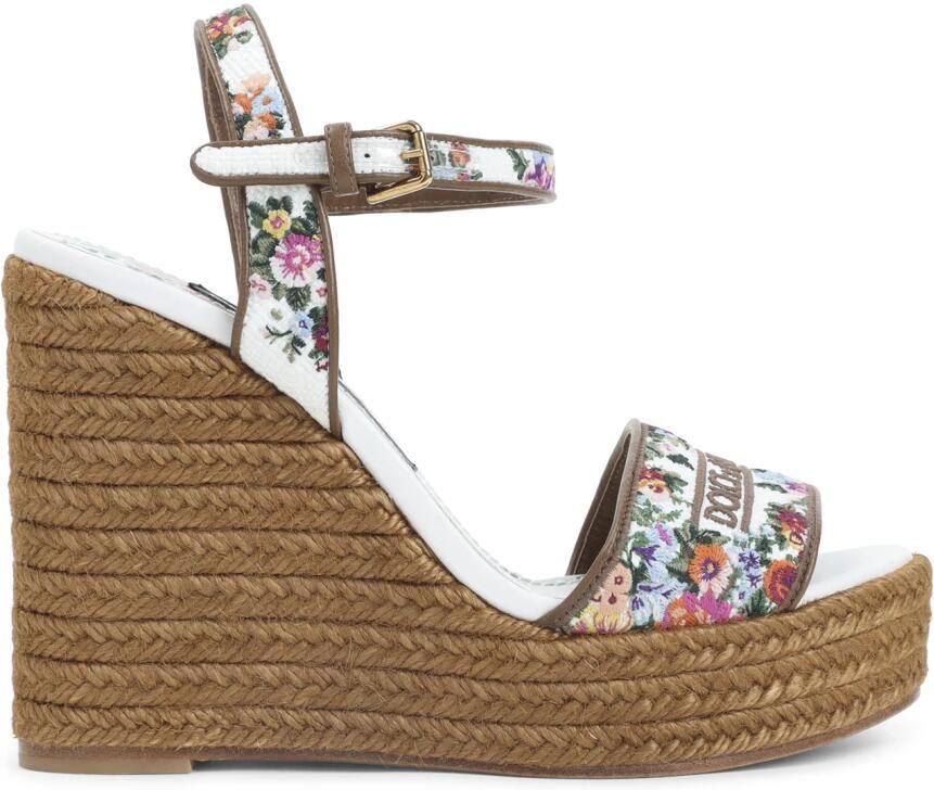 Dolce & Gabbana Sandalen met sleehak