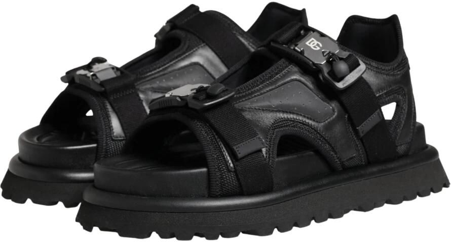 Dolce & Gabbana Plateau sandalen Zwart Heren - Foto 8