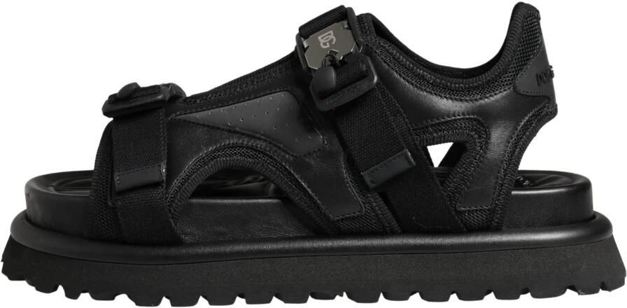Dolce & Gabbana Plateau sandalen Zwart Heren - Foto 9