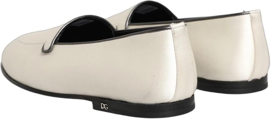 Dolce & Gabbana Satijnen Logo Slip-On Ballerina's - Foto 4