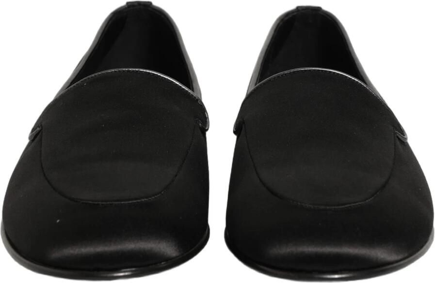 Dolce & Gabbana Satijnen Logo Slip-On Loafers - Foto 2