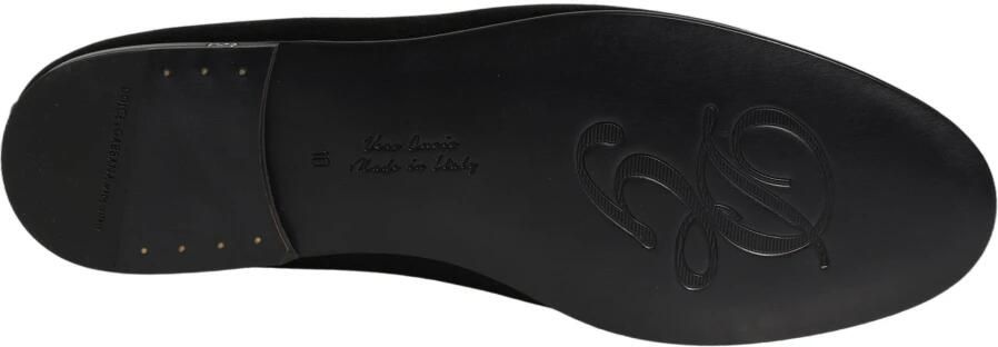 Dolce & Gabbana Satijnen Logo Slip-On Loafers - Foto 5
