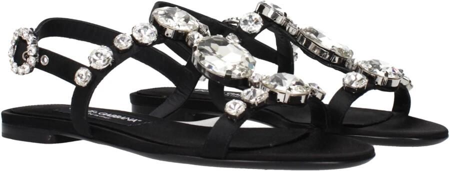 Dolce & Gabbana Zwarte Sandalen voor Vrouwen Zomerstijl - Foto 5