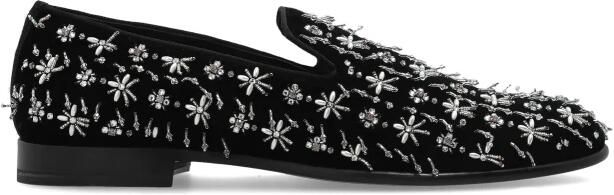 Dolce & Gabbana Schoenen met glinsterende loafers-stijl versieringen