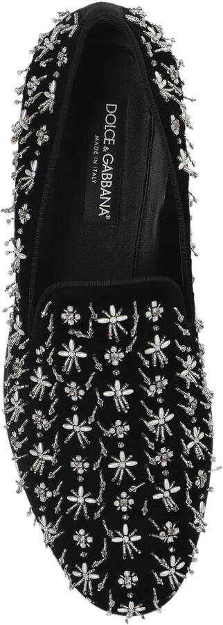 Dolce & Gabbana Schoenen met glinsterende loafers-stijl versieringen - Foto 4
