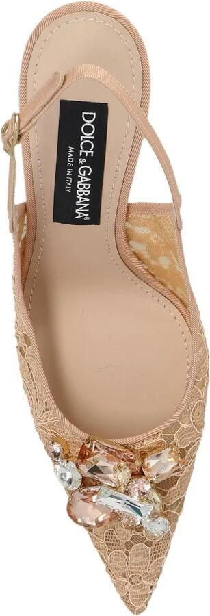 Dolce & Gabbana Schoenen met hoge hak en kant - Foto 2