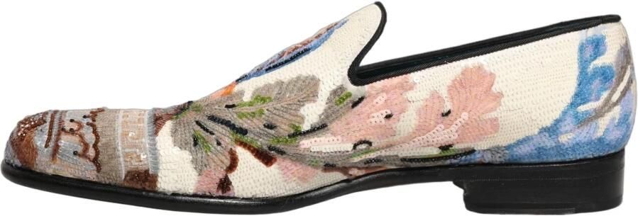 Dolce & Gabbana Sequin Embroidered Loafers - Foto 6