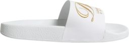 Dolce & Gabbana Luxe Witleren Hotel Slides Sandalen White