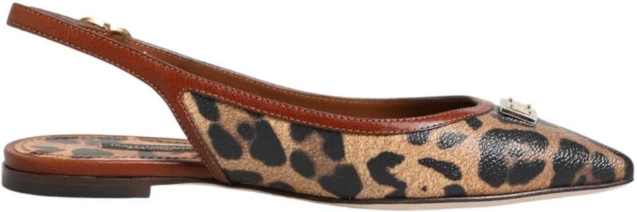 Dolce & Gabbana Slingback Flats