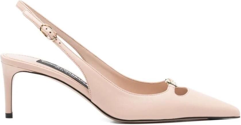 Dolce & Gabbana Slingback Pumps met Logo Detail