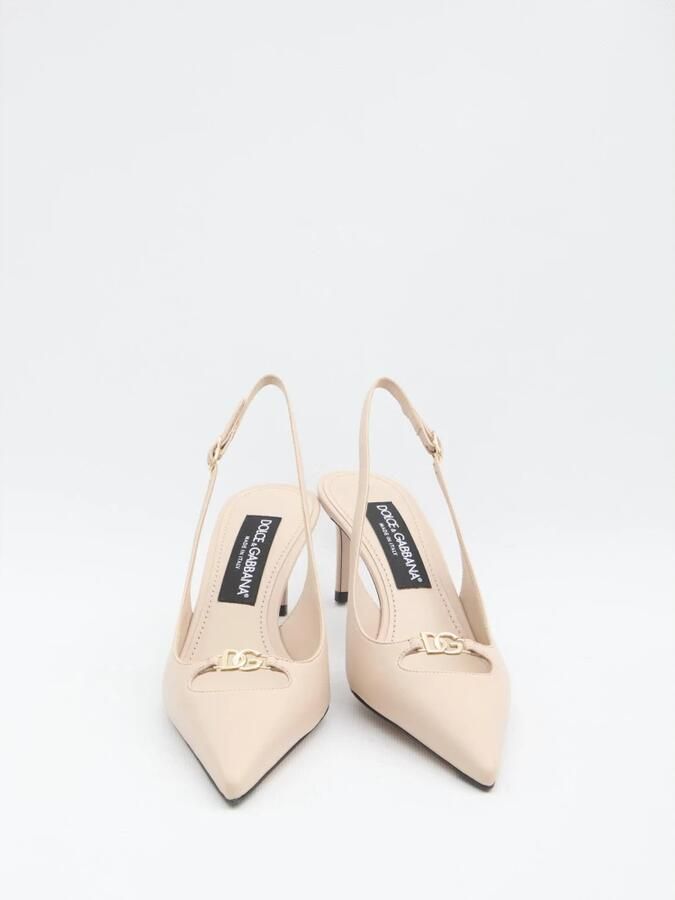 Dolce & Gabbana Slingback Pumps met Logo Detail - Foto 2