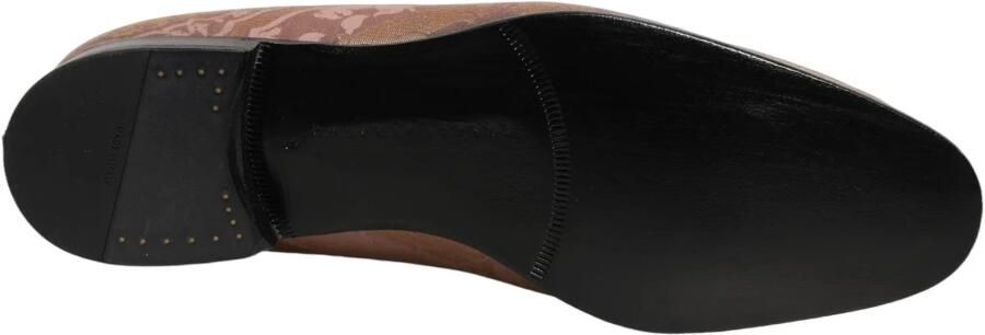Dolce & Gabbana Slip On Brocade Dress Loafers - Foto 6