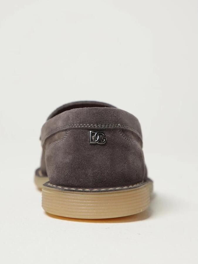 Dolce & Gabbana Slip-on loafers met suède bovenkant en lederen voering - Foto 2