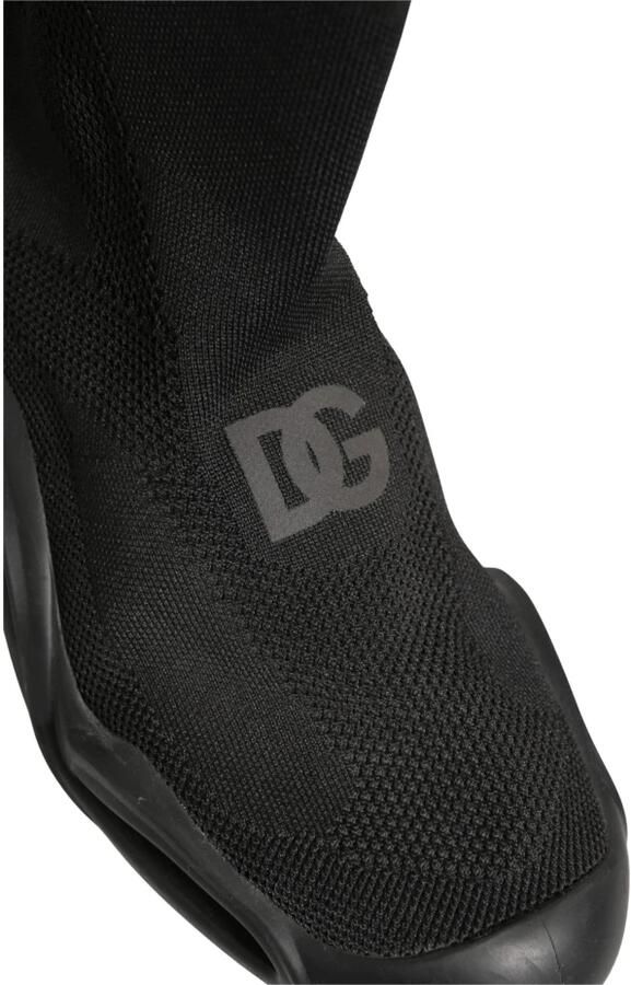 Dolce & Gabbana Slip On Wave Socks Sneakers - Foto 5