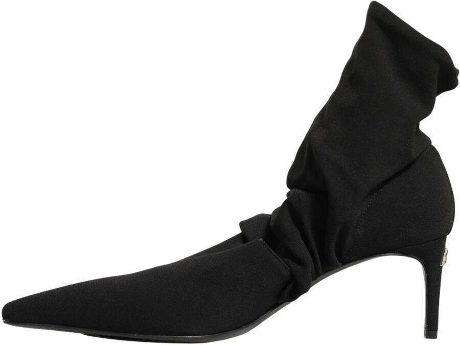 Dolce & Gabbana Slouchy Enkellaarsjes met Hak - Foto 4