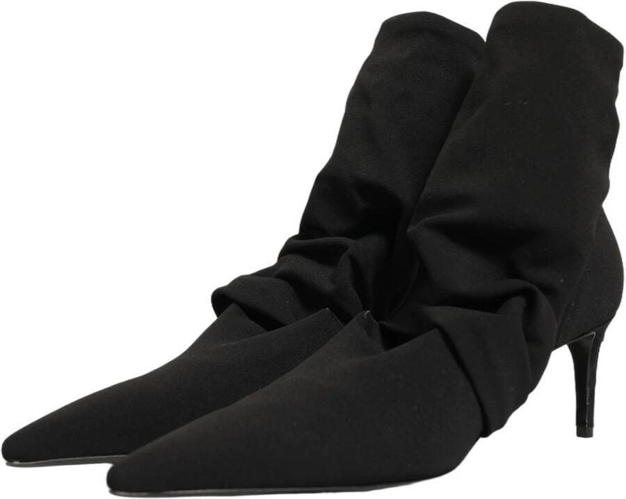 Dolce & Gabbana Slouchy Enkellaarsjes met Hak - Foto 3