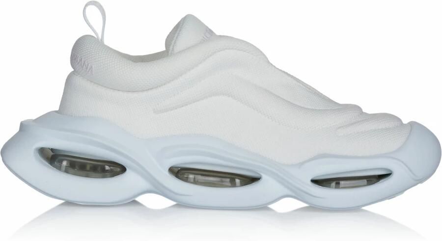 Dolce & Gabbana Witte Stof Lage Top Sneakers White Dames - Foto 2