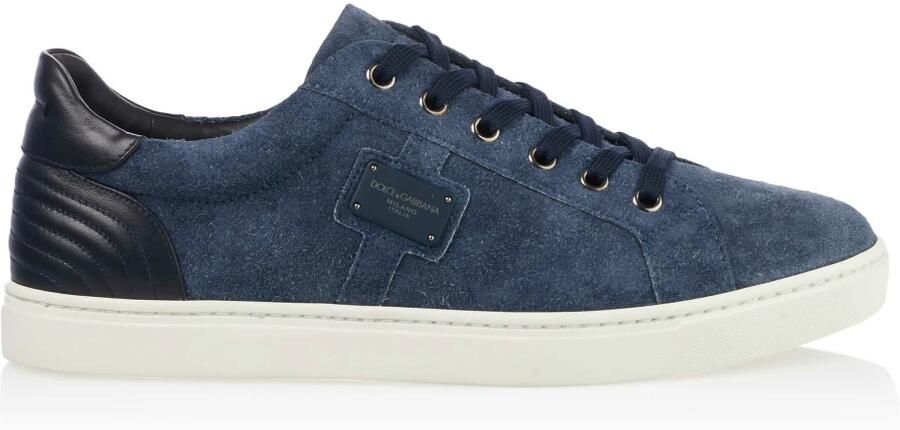 Dolce & Gabbana Blauwe Heren Sneaker Comfortabel en veelzijdig