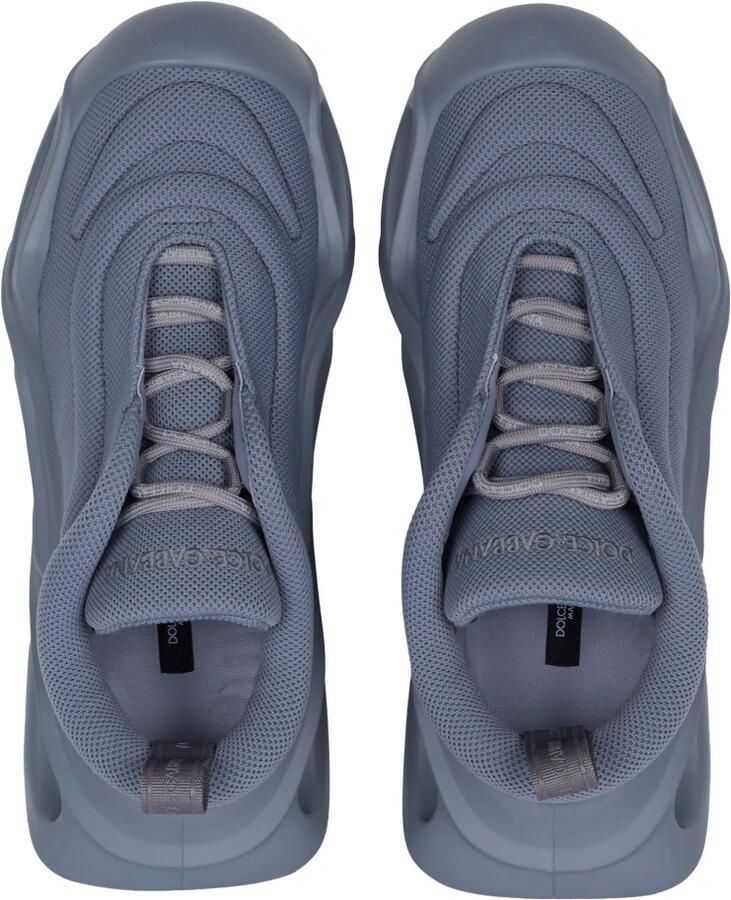 Dolce & Gabbana Witte Canvas Veterschoenen met Luchtkussen Zool - Foto 3