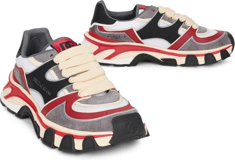 Dolce & Gabbana Sneakers met mesh-details - Foto 2