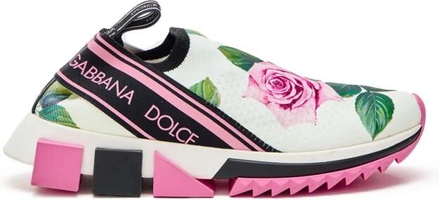 Dolce & Gabbana Sorrento Slip-On Print Sneaker
