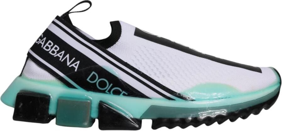 Dolce & Gabbana Slip On Sneakers met Logo Print - Foto 1