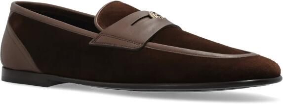 Dolce & Gabbana Split Emblem-penny Loafers - Foto 6