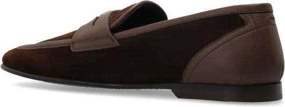 Dolce & Gabbana Split Emblem-penny Loafers - Foto 5