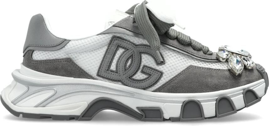 Dolce & Gabbana Sportschoenen met glinsterende applicaties