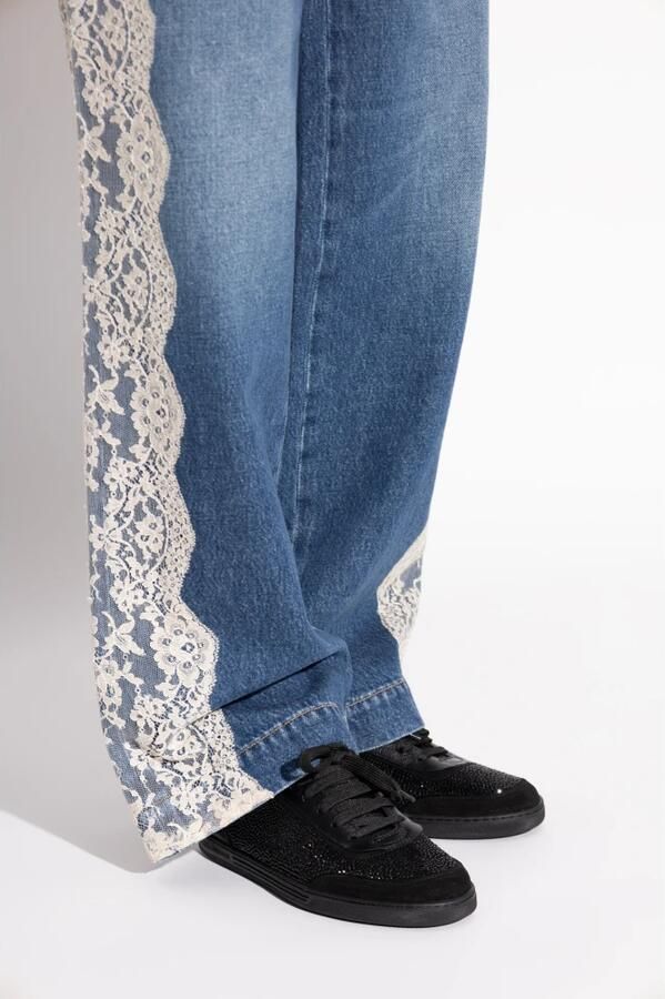 Dolce & Gabbana Sportschoenen met glinsterende kristallen - Foto 2