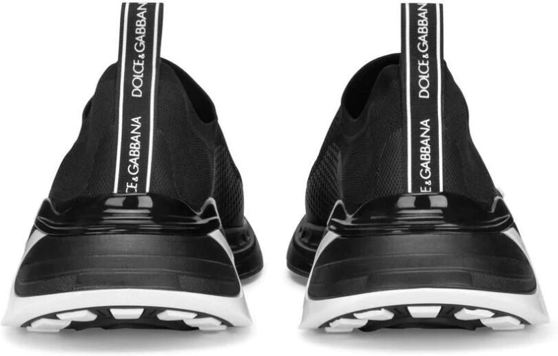 Dolce & Gabbana Monochrome Slip-On Mesh Sneakers Black Heren - Foto 4