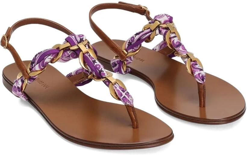 Dolce & Gabbana Stijlvolle Zomer Sandalen