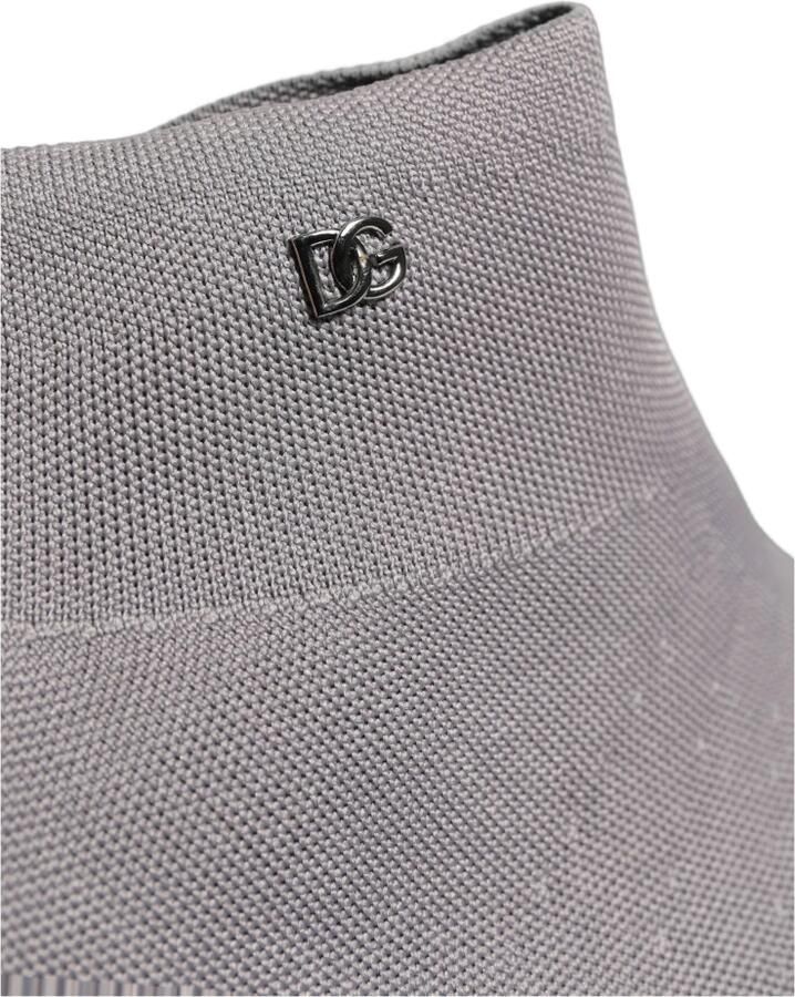 Dolce & Gabbana Stretch Mesh Enkellaarsjes - Foto 3