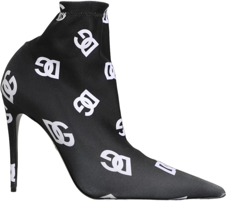 Dolce & Gabbana Stretch Mesh Enkellaarsjes