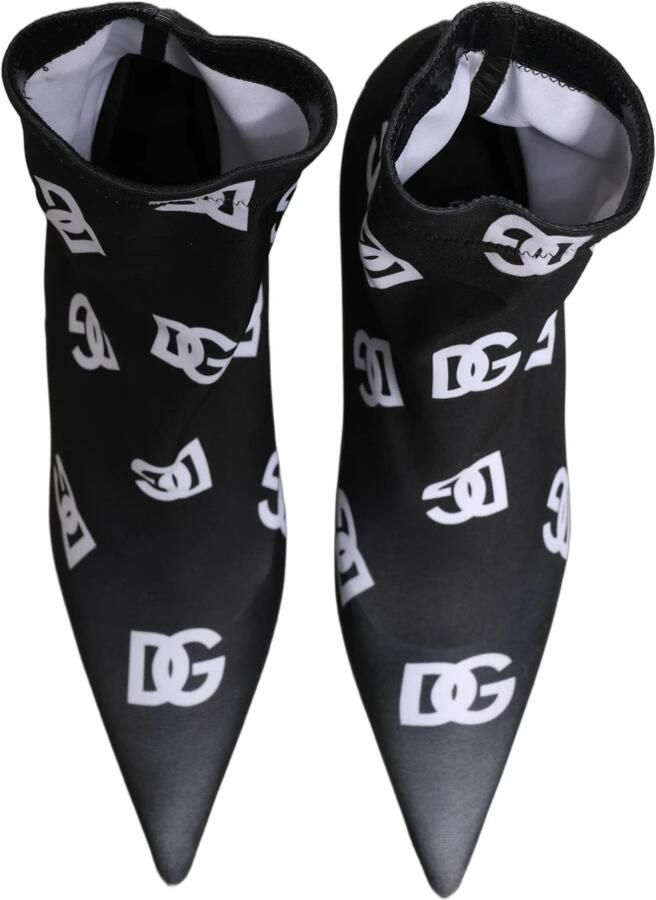 Dolce & Gabbana Stretch Mesh Enkellaarsjes - Foto 6