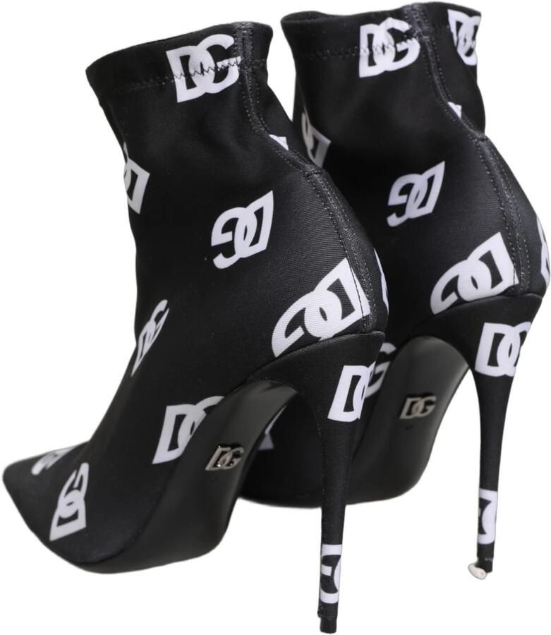 Dolce & Gabbana Stretch Mesh Enkellaarsjes - Foto 4