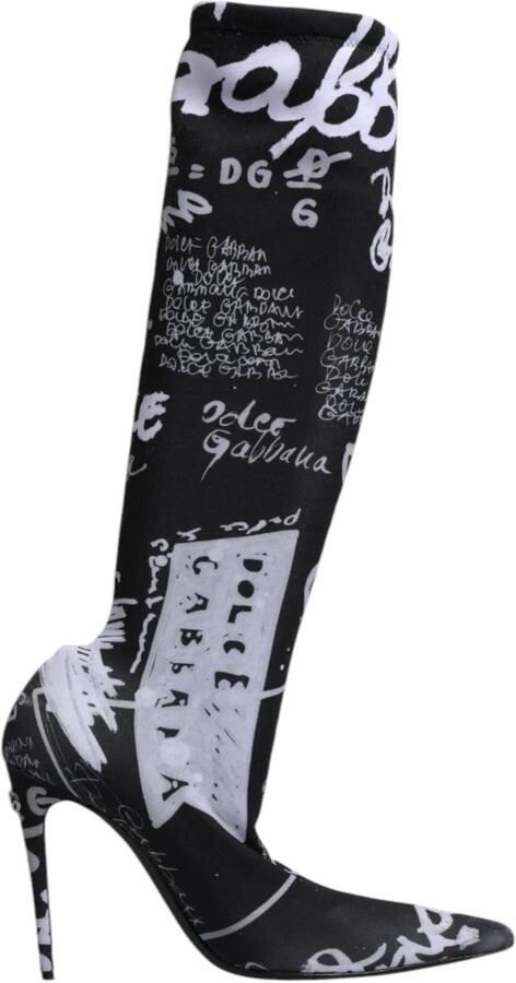 Dolce & Gabbana Hoge hak Gedrukte Soklaarzen Stijl - Foto 2