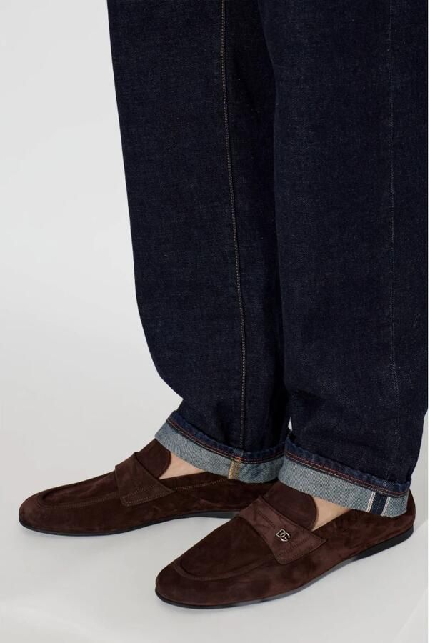 Dolce & Gabbana Suede Driver Loafers - Foto 2