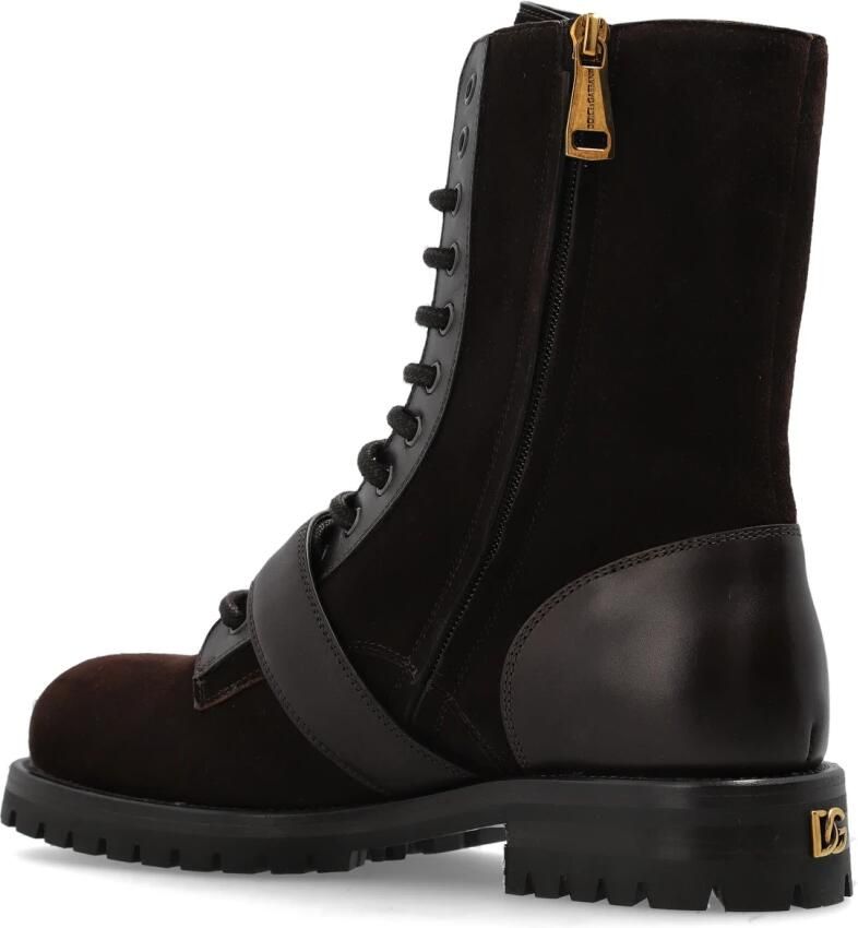 Dolce & Gabbana Suède enkellaarsjes - Foto 2