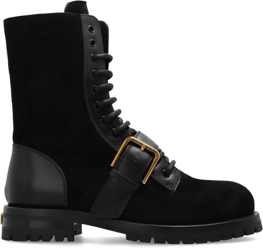 Dolce & Gabbana Suède Enkellaarzen