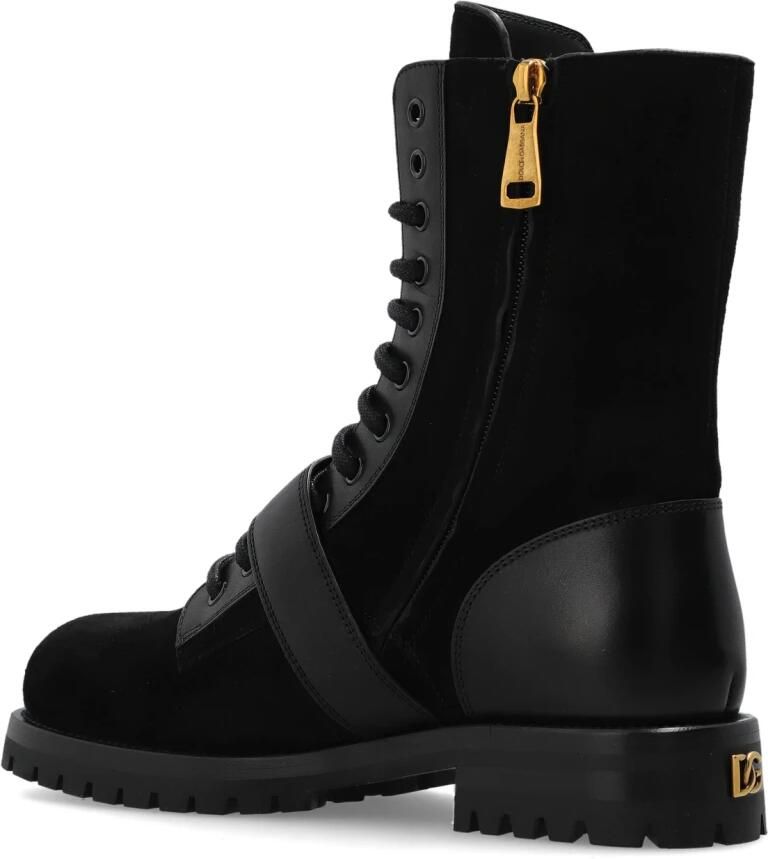 Dolce & Gabbana Suède Enkellaarzen - Foto 2