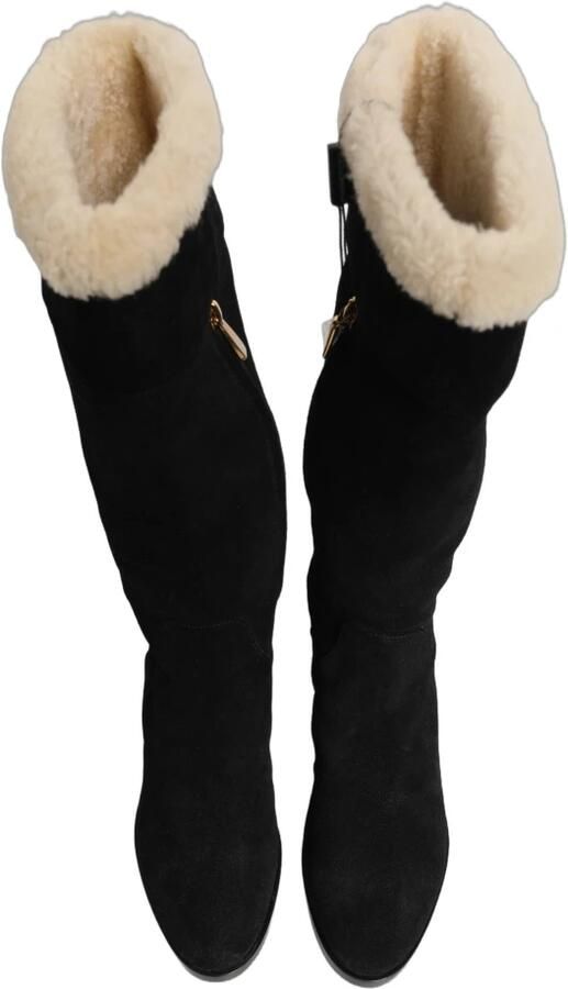 Dolce & Gabbana Suède kniehoge laarzen - Foto 5