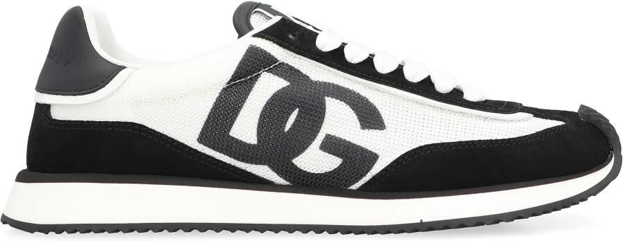 Dolce & Gabbana Suède lage sneakers met ronde neus - Foto 2